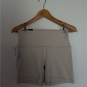 Aritzia Bike Shorts - Cream